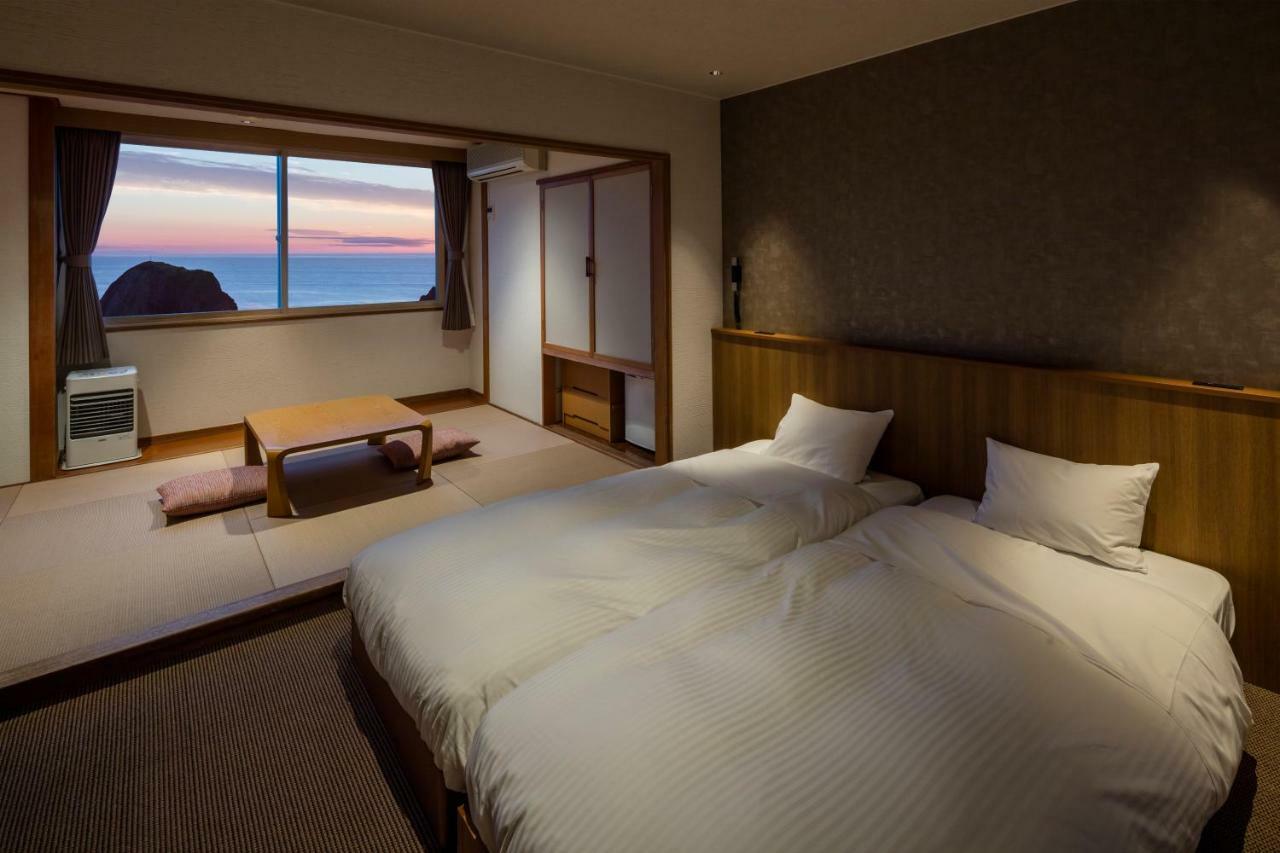 Shiretoko Yuhi No Ataruie Onsen Hostel Shari Luaran gambar